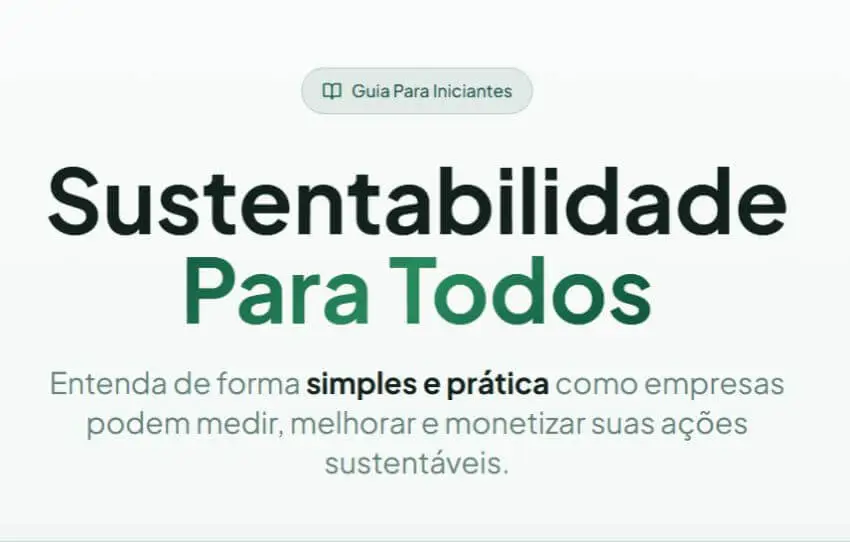 Domani lança três novas ferramentas gratuitas para apoiar a jornada ESG de clientes e parceiros