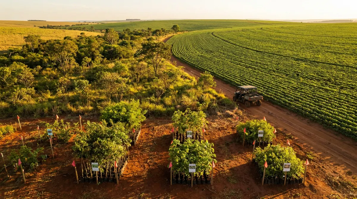 Projets de Restauration Écologique en tant qu'Actifs Carbone : opportunités pour l'agro-industrie brésilienne